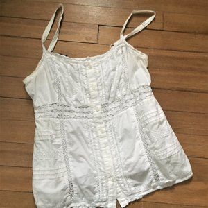 Old Navy White Cami, Size S